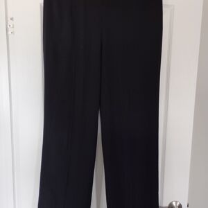 Talbots Classic Black Wide Leg Pants